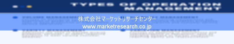 グローバル市場調査レポート販売サイトを運営しているマーケットリサーチセンター株式会社です。