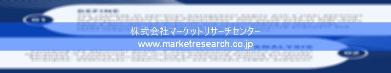 グローバル市場調査レポート販売サイトを運営しているマーケットリサーチセンター株式会社です。